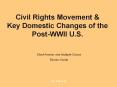 Civil Rights Movement PowerPoint PPT Presentation