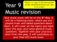 Year 9 Music revision PowerPoint PPT Presentation