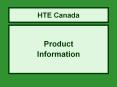HTE Canada PowerPoint PPT Presentation