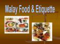Malay Food PowerPoint PPT Presentation
