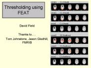 Thresholding using FEAT