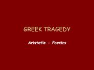 GREEK TRAGEDY