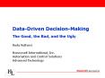 Data-Driven Decision-Making PowerPoint PPT Presentation