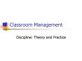 Classroom Management PowerPoint PPT Presentation