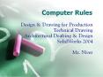 Computer Rules PowerPoint PPT Presentation