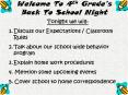 Welcome To 4th Grade PowerPoint PPT Presentation