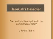 Hezekiah