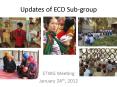 Updates of ECD Sub-group PowerPoint PPT Presentation