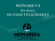 MONAREFA les desea MUCHAS FELICIDADES