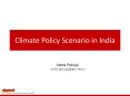 Climate Policy Scenario in India PowerPoint PPT Presentation