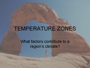 TEMPERATURE ZONES