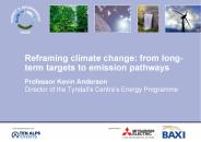 Reframing climate change: from long-term targets to emission pathways