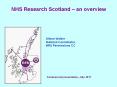 NHS Research Scotland  PowerPoint PPT Presentation