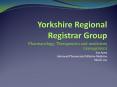Yorkshire Regional Registrar Group PowerPoint PPT Presentation