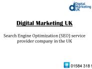 Search Engine Optimization Services in UK