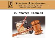 DUI Attorney In Killeen, TX