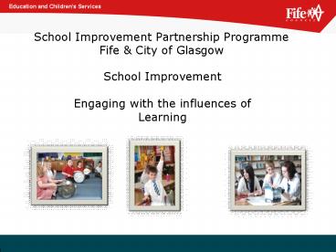School Improvement Partnership Programme