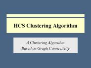 HCS Clustering Algorithm