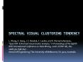 Spectral Visual Clustering Tendency PowerPoint PPT Presentation
