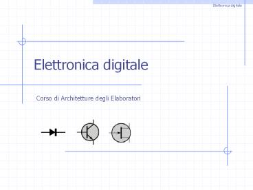 Elettronica digitale
