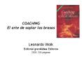 COACHING El arte de soplar las brasas PowerPoint PPT Presentation
