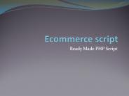 ECommerce Script