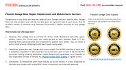 Phoenix Garage Door Repair, Replacement and Maintenance Services