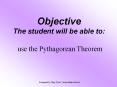 Pythagorean Theorem and its Converse (1) PowerPoint PPT Presentation