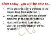 After today, you will be able to