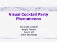 Visual Cocktail Party Phenomenon PowerPoint PPT Presentation