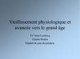 Vieillissement physiologique et avanc PowerPoint PPT Presentation