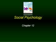 Social Psychology