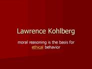 Lawrence Kohlberg