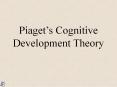 Piaget PowerPoint PPT Presentation