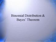 Binomial Distribution