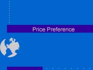 Price Preference