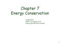 Chapter 7 Energy Conservation PowerPoint PPT Presentation