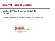 ECE 491 - Senior Design I