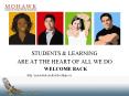 WELCOME BACK PowerPoint PPT Presentation