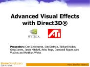 Advanced Visual Effects with Direct3D