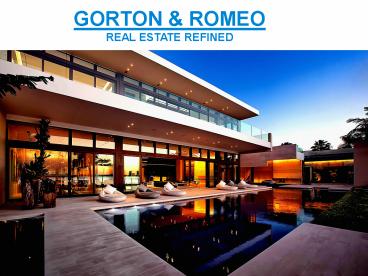 Gorton & Romeo Real Estate Firm in Las Vegas