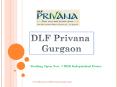DLF Privana Gurgaon – Booking Open Now, 3 BHK Independent House PowerPoint PPT Presentation