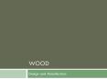 Wood PowerPoint PPT Presentation