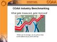COAA Industry Benchmarking PowerPoint PPT Presentation