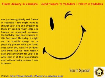 Flowers Delivery in Vadodara - Florist in Vadodara | Cakes to Vadodara (1)