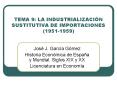 TEMA 9: LA INDUSTRIALIZACI PowerPoint PPT Presentation