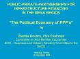 PUBLIC-PRIVATE-PARTNERSHIPS FOR INFRASTRUCTURE FINANCING IN THE MENA REGION  PowerPoint PPT Presentation