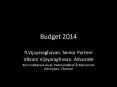 Budget 2014 PowerPoint PPT Presentation