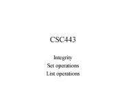 CSC443