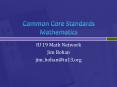 Common Core Standards Mathematics PowerPoint PPT Presentation